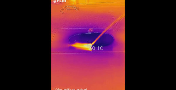 3W Pig Kidney (thermal readings)
